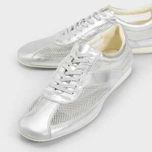 Vagabond Hillary Sneskers Silver Mesh 37
